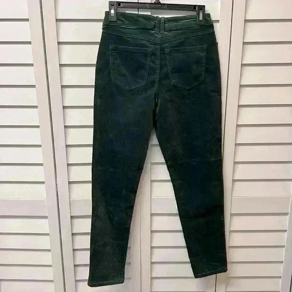 Rewash Green High Rise Corduroy Mom Jeans NWT - Size 1/25 - Picture 4 of 5